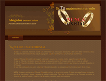 Tablet Screenshot of abogadosderechocanonico.com